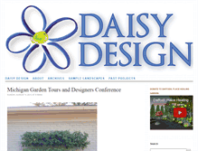 Tablet Screenshot of daisydesign.ca